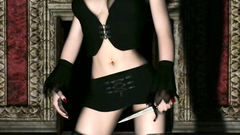 Tattooed barbarian brutally fucked in hairy pussy Night Elf girl