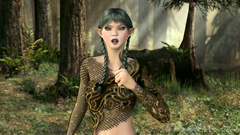 Sexy skinny dark 3d Elf teen with shaved pussy gets fucked in wood