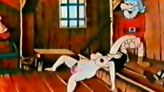 Crazy Cartoon Vikings his big cocks fuck women prisoners in mouth