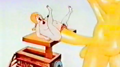 Crazy Cartoon Vikings his big cocks fuck women prisoners in mouth