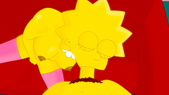 Ned Flanders carefully licks pussy of young Lisa Simpson