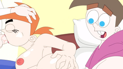 Incest cartoon with slutty redheaded lady fucking with a young boy