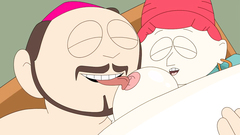 Jewish cartoon hero from South Park fucks his kinky wife