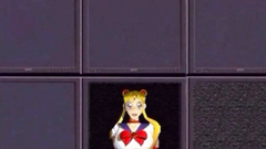 Busty Sailor Moon tied and fucked on her pretty face and butt | Sailor Mun