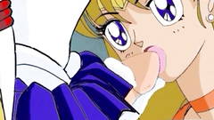 Busty Sailor Moon tied and fucked on her pretty face and butt | Sailor Mun