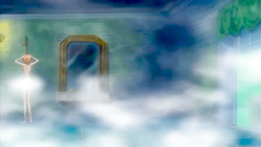 Tattooed redhead hentai girl swallows big cock of Tiger-monster