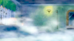 Tattooed redhead hentai girl swallows big cock of Tiger-monster