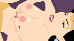 Double Penetration in holes of horny Wonder woman