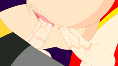 Double Penetration in holes of horny Wonder woman