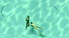 Crazy 3d sex under water