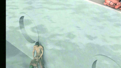 Crazy 3d sex under water