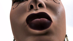 3d porn with yummy babe blowing dicks on little people