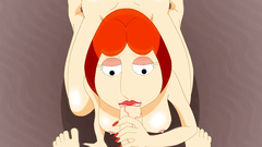 Louis from the Family Guy spotted in some cartoon hardcore porn