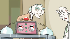 Cute cartoon girl with big melons in the dirty Ernie's show