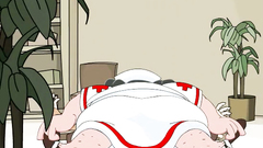 Slutty cartoon nurse is fucking with a dirty Ernie | The Dirty Ernie Show