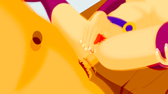 Anal in doggy style for a cute redhead cartoon