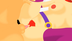 Anal in doggy style for a cute redhead cartoon