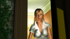 Alice in Wonderland : hardcore fucking with 3d blonde babe