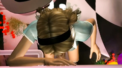 Alice in Wonderland : hardcore fucking with 3d blonde babe