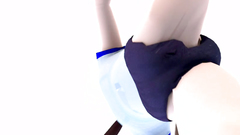 3D porn with a gorgeous and busty girl banged in all holes