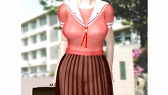 Nailed hard 3D girl in glasses gets fist in her wet pussy - BDSM