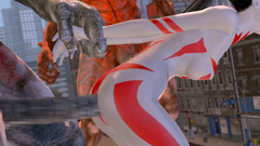 Kinky girl Lumina in extreme holes bang vs three 3D Monsters | Lumina vs 3