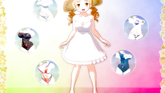 3D hentai blonde teen with shaved pussy in a real horny movie