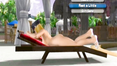 Gameplay of real sexy porn-game with perfect babe