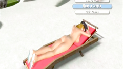 Gameplay of real sexy porn-game with perfect babe