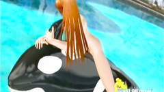 Cute babes with amazing skinny body - DOA Porn Girls