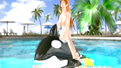 Cute babes with amazing skinny body - DOA Porn Girls