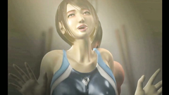 She got out of the pool and went into the locker room sex