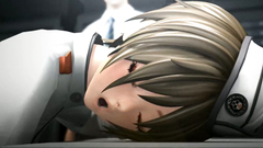 Cute naked babe gets bangs from perverted soldiers