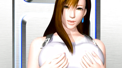 Beauty Tifa with huge boobs makes nice blowjob and anal work | Final Fantasy