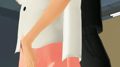 Auburn girl masturbate two dicks of his friends