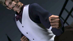 Brunette woman in glasses loves feel creampie - Umemaro 3D