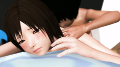 Cute horny babe in mini skirt wants hard fuck in doggy position