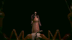 Wild tentacles fuck skinny girl-warrior with blonde hair