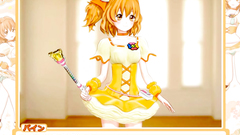 Curly blonde teen babe in sexy blue bikini masturbates her wet pussy