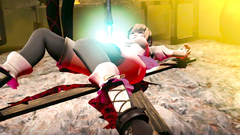 Angry black magician uses her magic in BDSM order