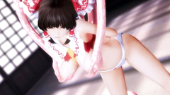 3D Demonic tentacles tied girl for extreme BDSM and Anal