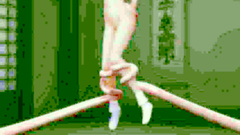 3D Demonic tentacles tied girl for extreme BDSM and Anal