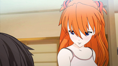 Redhead hentai girl with amazing perky tits waiting when she enters dick