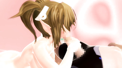 Young 3D hentai chick with shaved pussy likes fresh eat cum