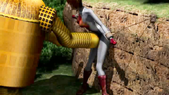 Great hand job massage vagina Slim female ranger