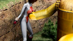 Great hand job massage vagina Slim female ranger