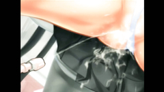 Hot 3d hentai brunette schoolgirl fucks with latex android