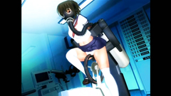 Extreme BDSM with slutty brunette schoolgirl