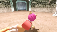 Evil tentacles monster fucks cute skinny pink hair teen