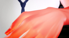 Obedient guy pushed his big sex toy in her mistress pussy : Creampie vid